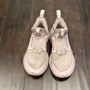 Nike Kids Light Pink and Beige Sneakers
